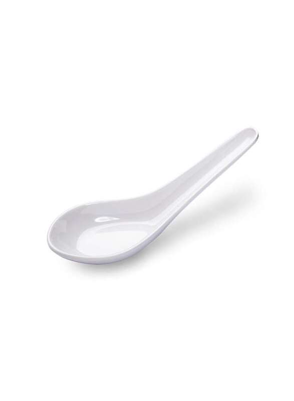 Vague Melamine Soup Spoon 5"