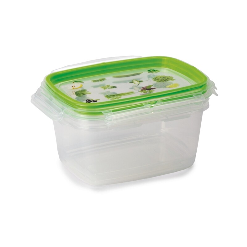 

Snips 2 Pieces Snipslock Rectangular Containers 1.2 Liter Set