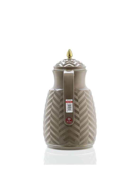 

Rose Brown Tea Vacuum Flask 1 Liter RS-2020
