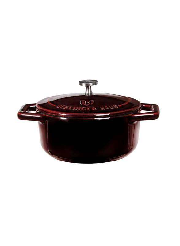 

Berlingerhaus Berlinger Haus Burgundy Cast Iron Mini Pot 12 cm