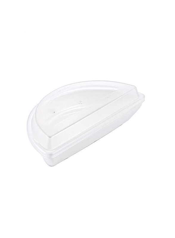 Vague Plastic Half Moon Cover Clear/ For Cold