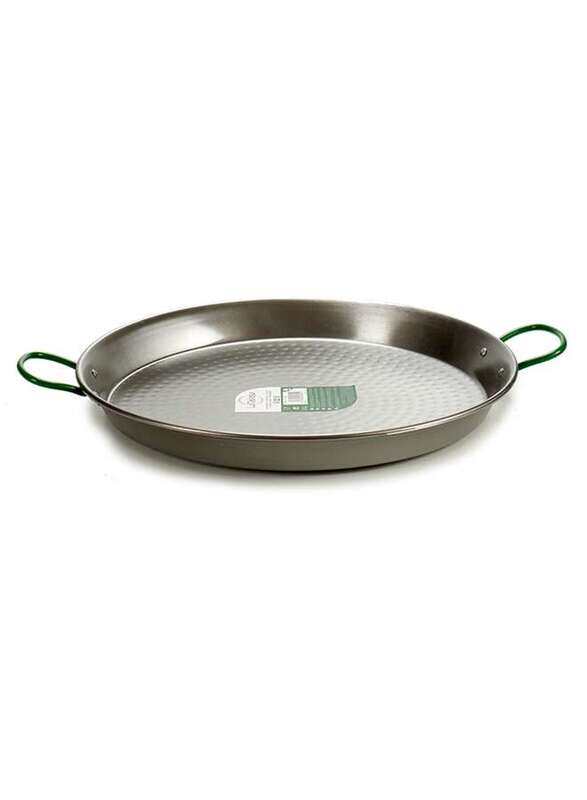 

La Dehesa Polished Steel Paella Pan 70 cm Silver
