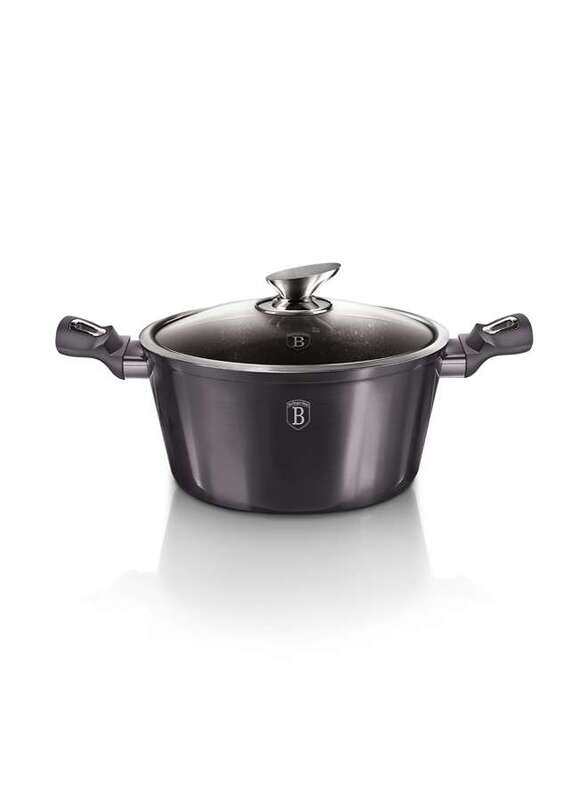 

Berlingerhaus Berlinger Haus Casserole with Lid 20 cm Metallic Line Carbon Pro Collection