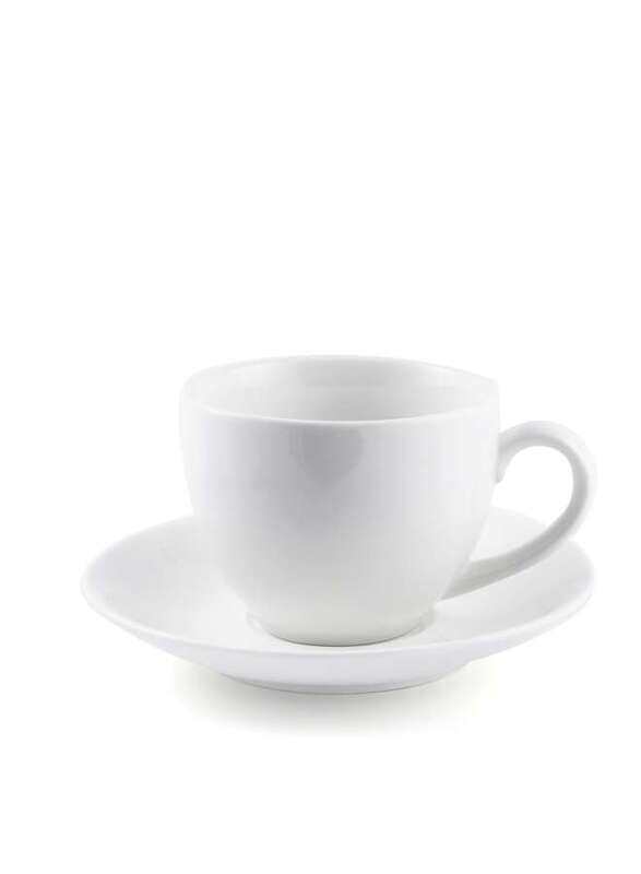 

Porceletta Ivory Porcelain 23 ml Cup & Saucer Coffee/Tea/Cappuccino