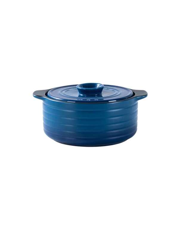 Che Brucia Ceramic Blue Direct Fire 1.8 Liter Casserole