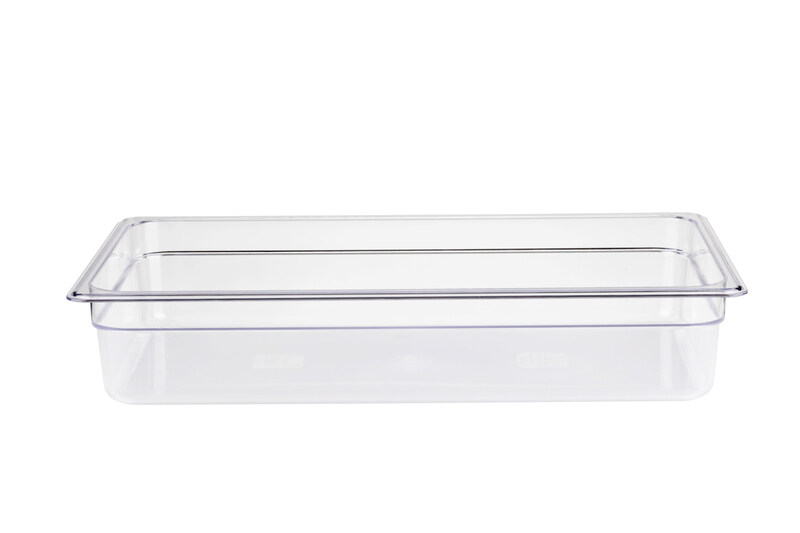 Jiwins PC Plastic Transparent GN 1/2-65 mm Clear