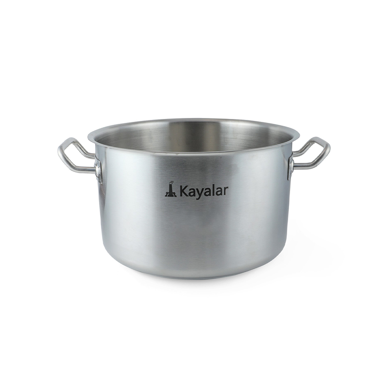 

Kayalar Stainless Steel Stew Pot Middle with Out Lid 4 Liter