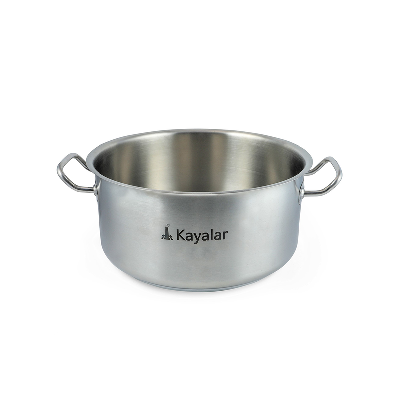 

Kayalar Stainless Steel Stew Pot Sha Literow with Out Lid 1.6 Liter