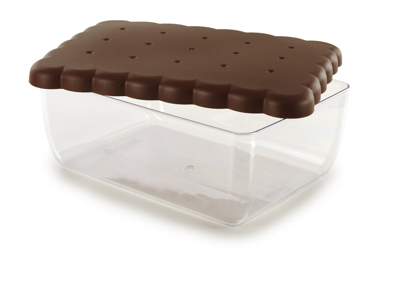 

Snips Rectangular Brown Biscuit Saver 2.7 Liter