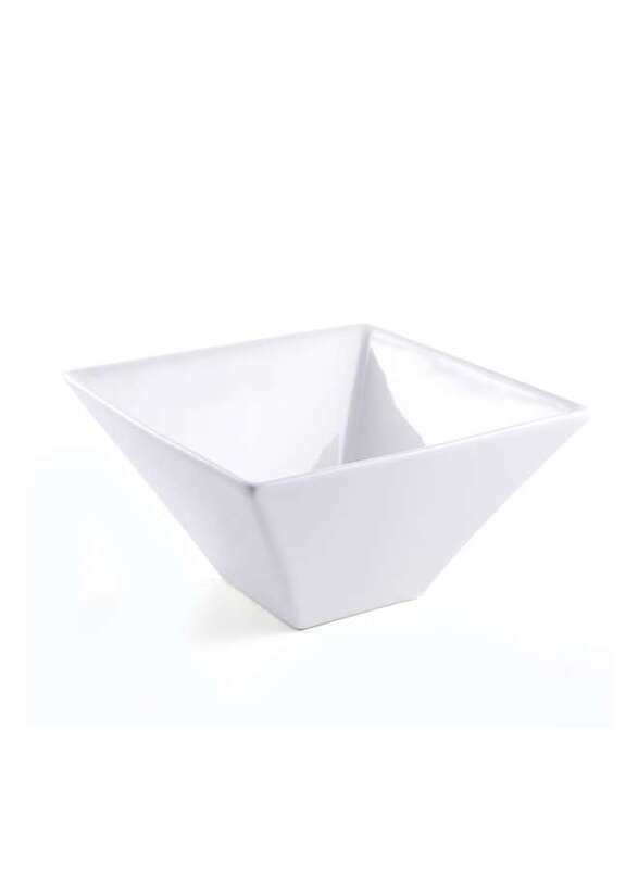 

Porceletta Ivory Porcelain Square Bowl 17.5 cm