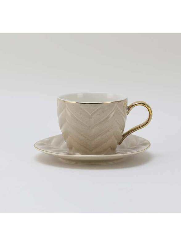 

Rose Porcelain Milk Cup and Saucer 12 Pieces Set 200 ml RS-1919