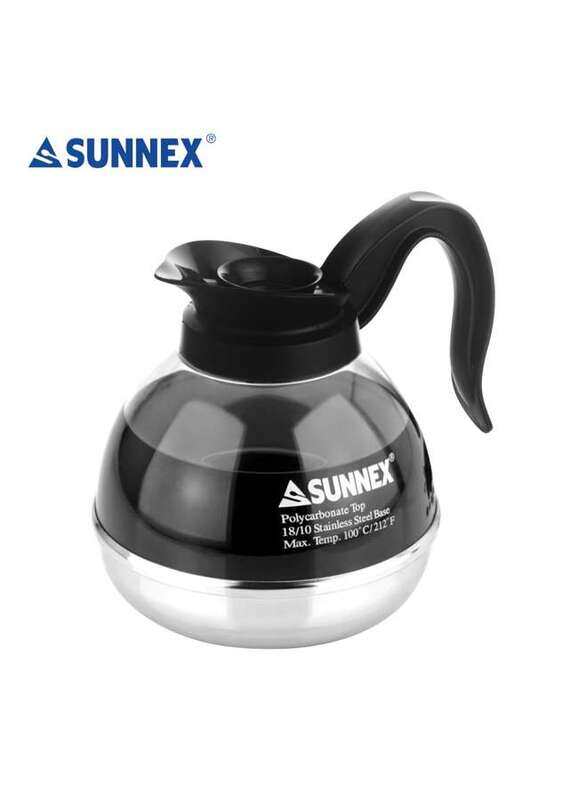 Sunnex Coffee Decanter Stainless Steel Base 1.8 Liter