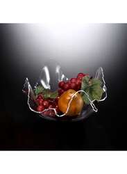 Vague Acrylic Clear Fruit Bowl 35.5 cm