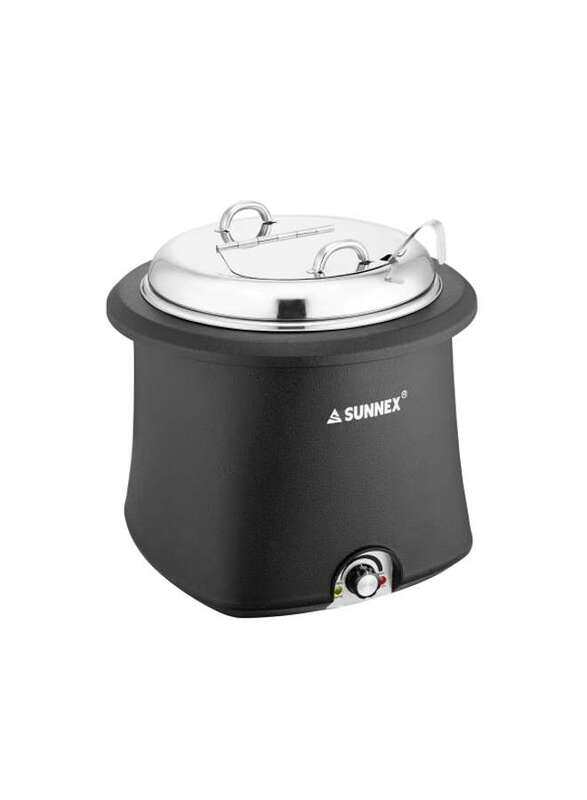 

Sunnex Stainless Steel Galena Electric Soup Warmer