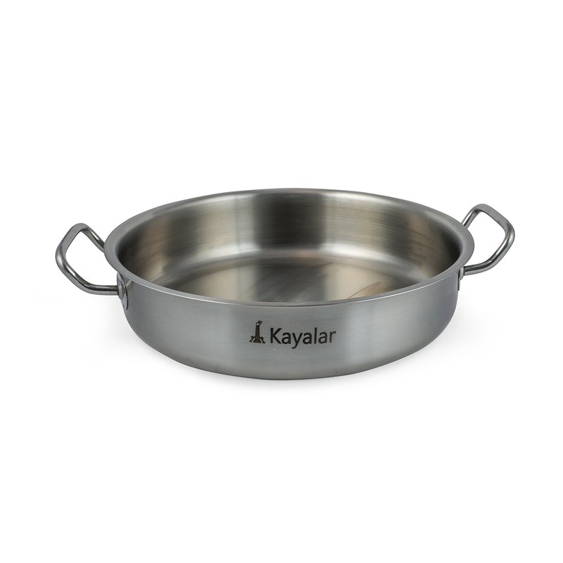 

Kayalar Stainless Steel Brazier with Out Lid 8 Liter
