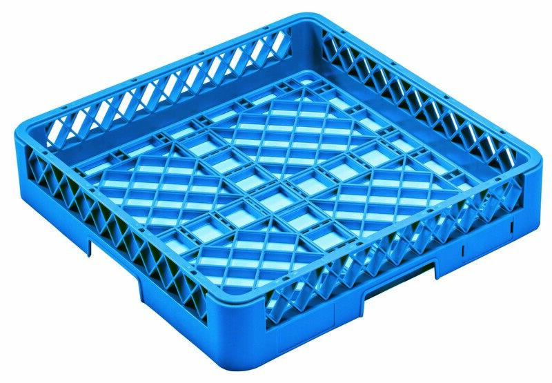 Jiwins Plastic Open Empty Cutlery Rack Blue