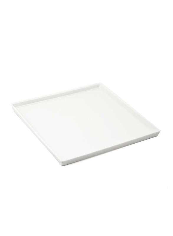 

Porceletta Ivory Porcelain Square Plate 25.4 cm / 10