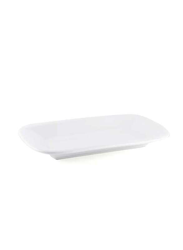 

Porceletta Ivory Porcelain Rectangular Plate 25 cm / 10