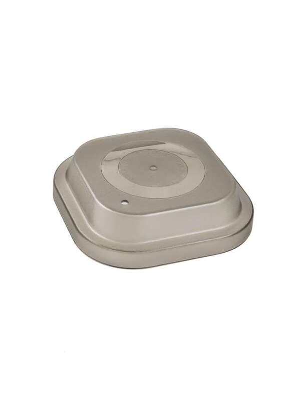 

Vague Plastic Small Square Cover Smoke Color