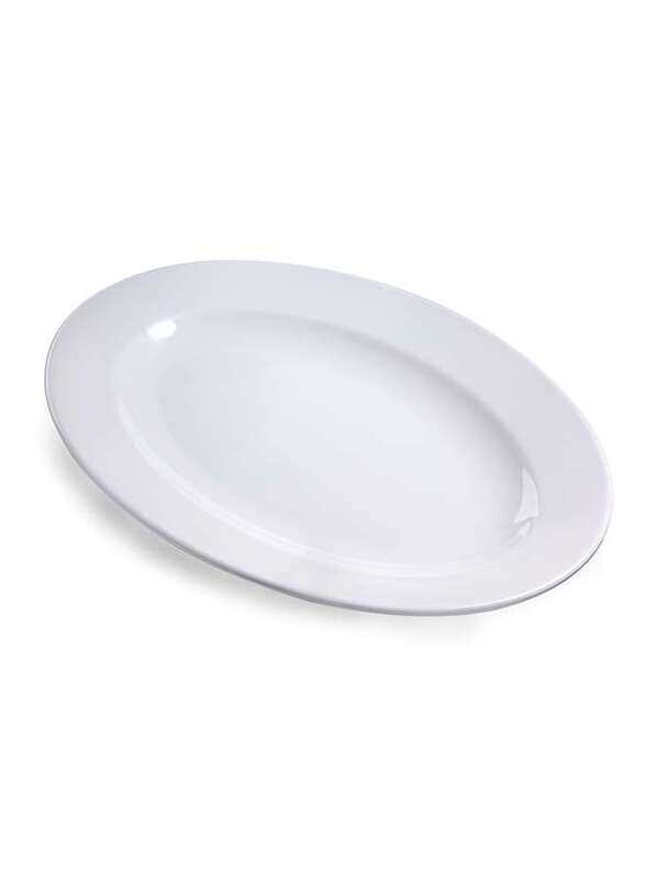 

Vague Melamine Oval Plate 16