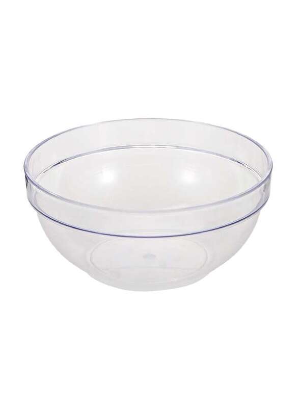 Transparent AS Plastic Salad Bowl 450 ml
