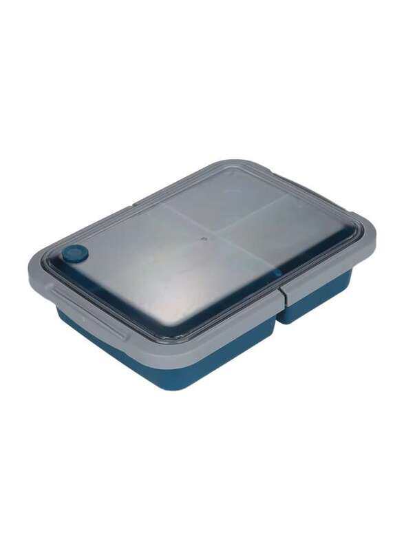 

Vague Plastic Three Compartments Lunch Box 1.5 Liter