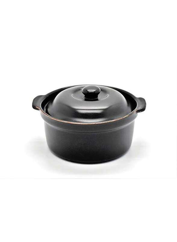 

Che Brucia Black Fire Pot with Cover 14.5 cm