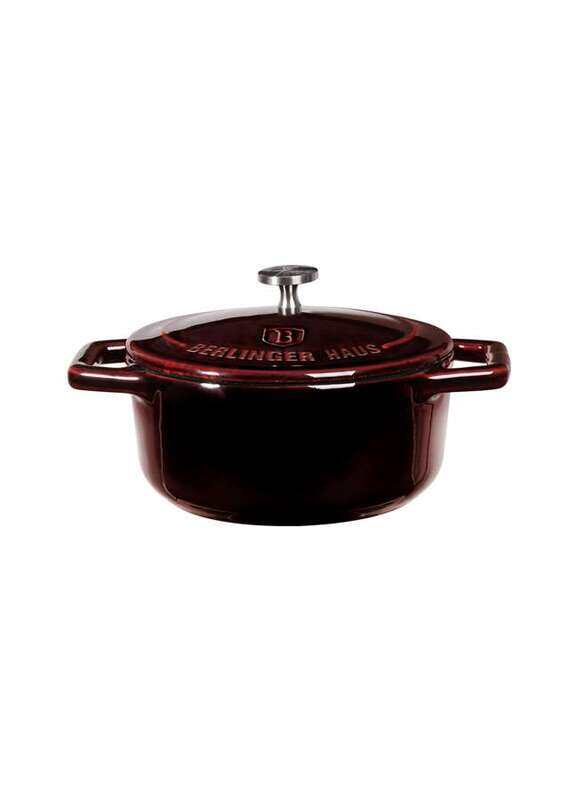 

Berlingerhaus Berlinger Haus Burgundy Cast Iron Mini Pot 310 ml