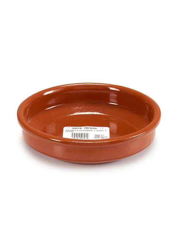

Arte Regal Brown Clay Round Deep Plate 16 cm
