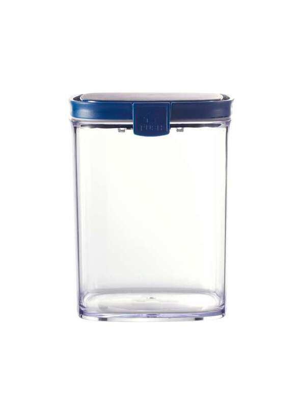 Vague Plastic Square Food Container 1.5 Liter