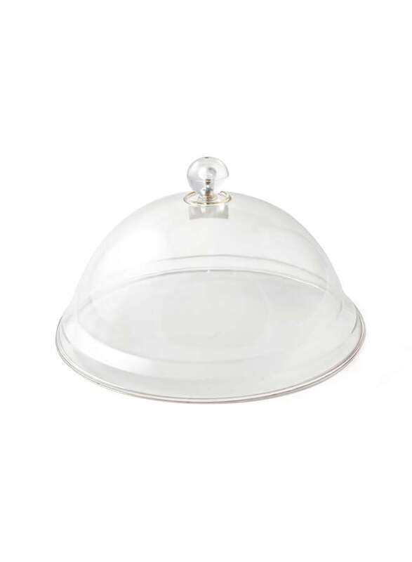 

Generic Transparent Plastic Dome Cover with Handle 26 cm