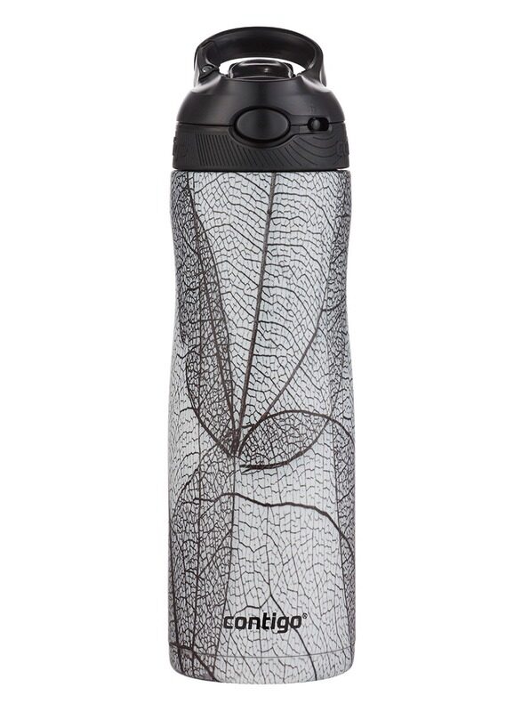 

Contigo White Leaf Autospout Ashland Couture Chill Vacuum Insulated Stainless Steel Water Bottle 590 ml