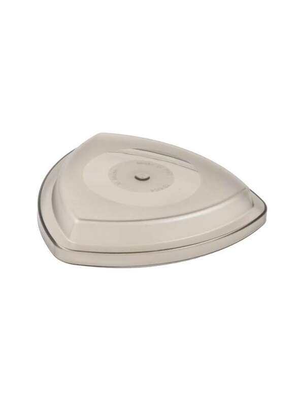 

Vague Plastic Triangular Cover Smoke Color 15.5 cm