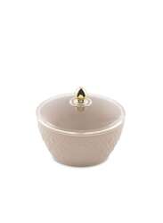 Rose Beige Dates Pot with Cover 14 cm x 7 cm RS-1717