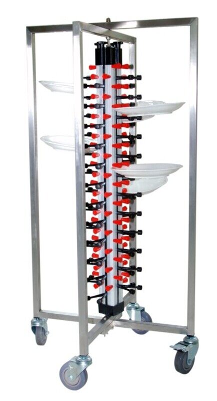 

Jiwins Steel Mobile Plate Rack For 48 Plates