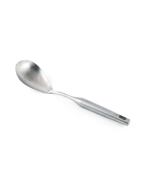 Heavy Duty Stainless Steel Solid Cooking Spoon