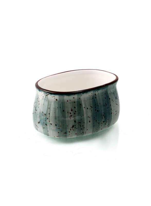 

Porceletta Green Color Glazed Porcelain Sugar Pot 4
