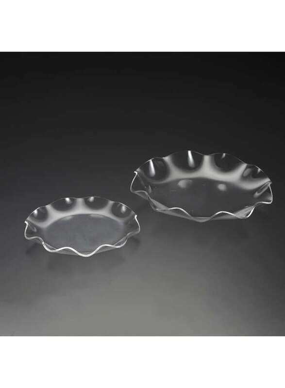 

Vague Acrylic Fruit Plate 17.5 cm Clear