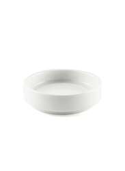 Porceletta Ivory Porcelain Straight Round Dish 7.5 cm