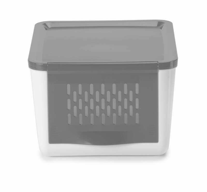 

Snips White-Grey Onion & Vegetables Keeper- For 2 Kg