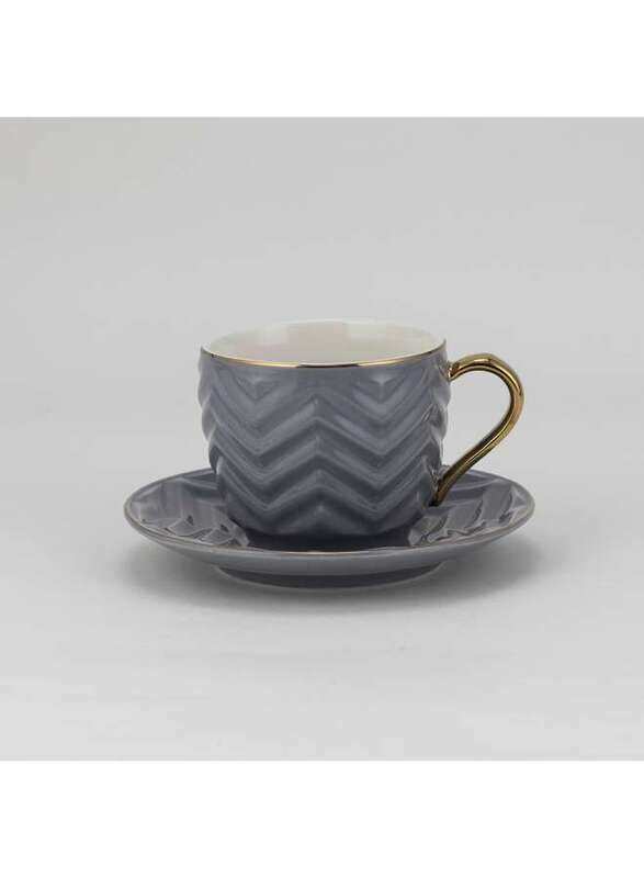 

Rose Porcelain Milk Cup and Saucer 12 Pieces Set White 200 ml RS-2020