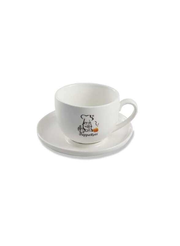 

Porceletta Ivory Porcelain Papparoti Espresso Saucer 13 cm 1 Logo