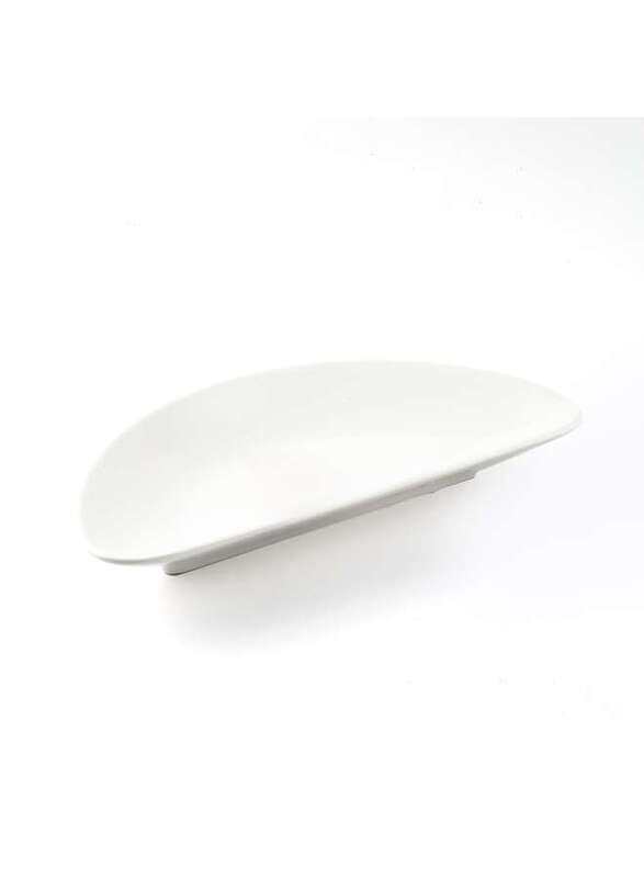 

Porceletta Ivory Porcelain Moon Flat Plate 24 cm / 10