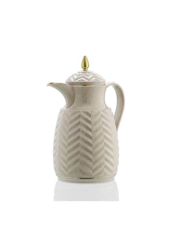 

Rose Beige Coffee Vacuum Flask 1 Liter RS-2020