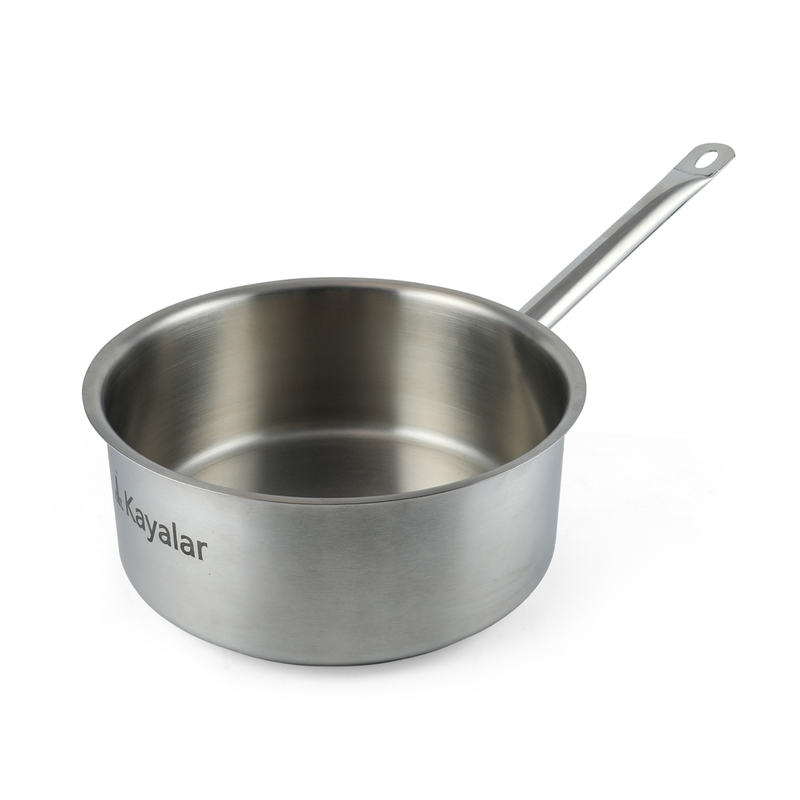 

Kayalar Stainless Steel Casserole with Sandwich Bottom 7.3 Liter