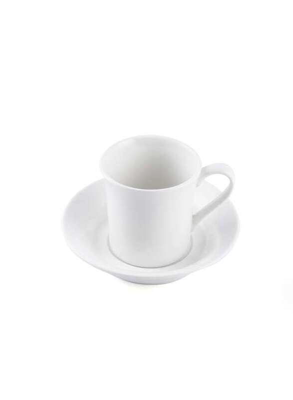 

Porceletta Ivory Porcelain Tea & Coffee Cup and Saucer 230 ml