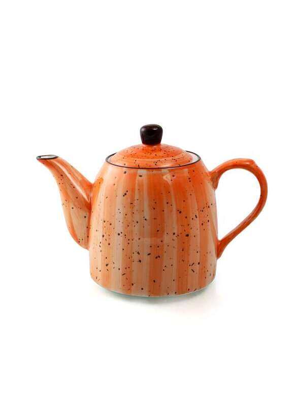 Orange coffee outlet pot