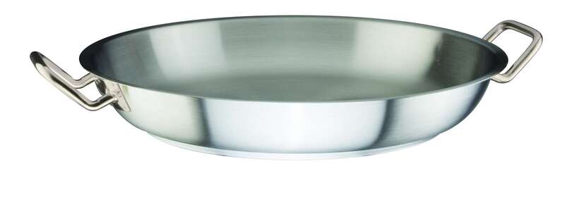 Ozti Stainless Steel Frypan with Two Pot Handle 36 cm x 6 cm