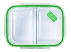Snips Tritan Renew Airtight Rectangular Lunch Box with two Compartments 800 ml
