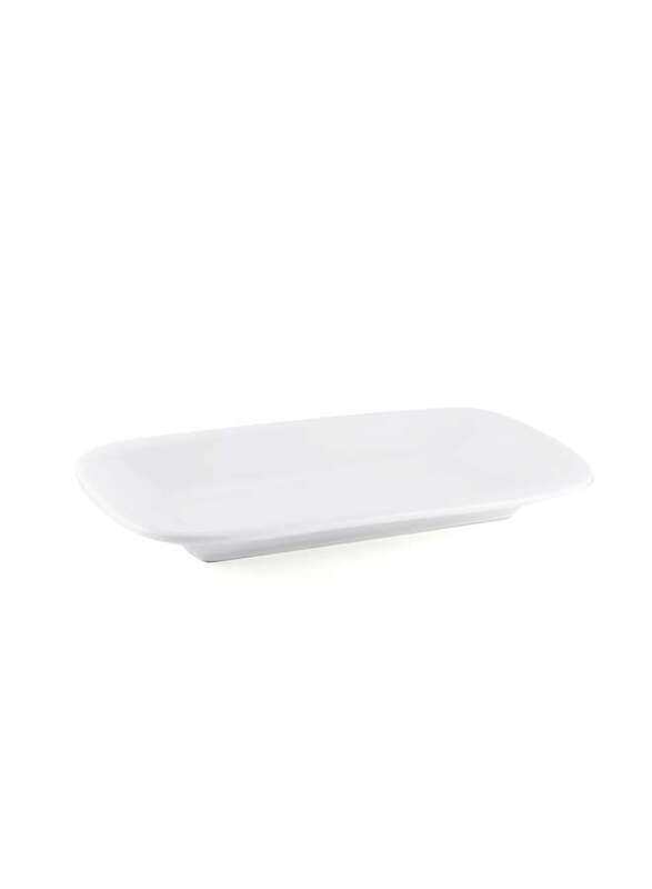 

Porceletta Ivory Porcelain Rectangular Plate 30 cm / 12